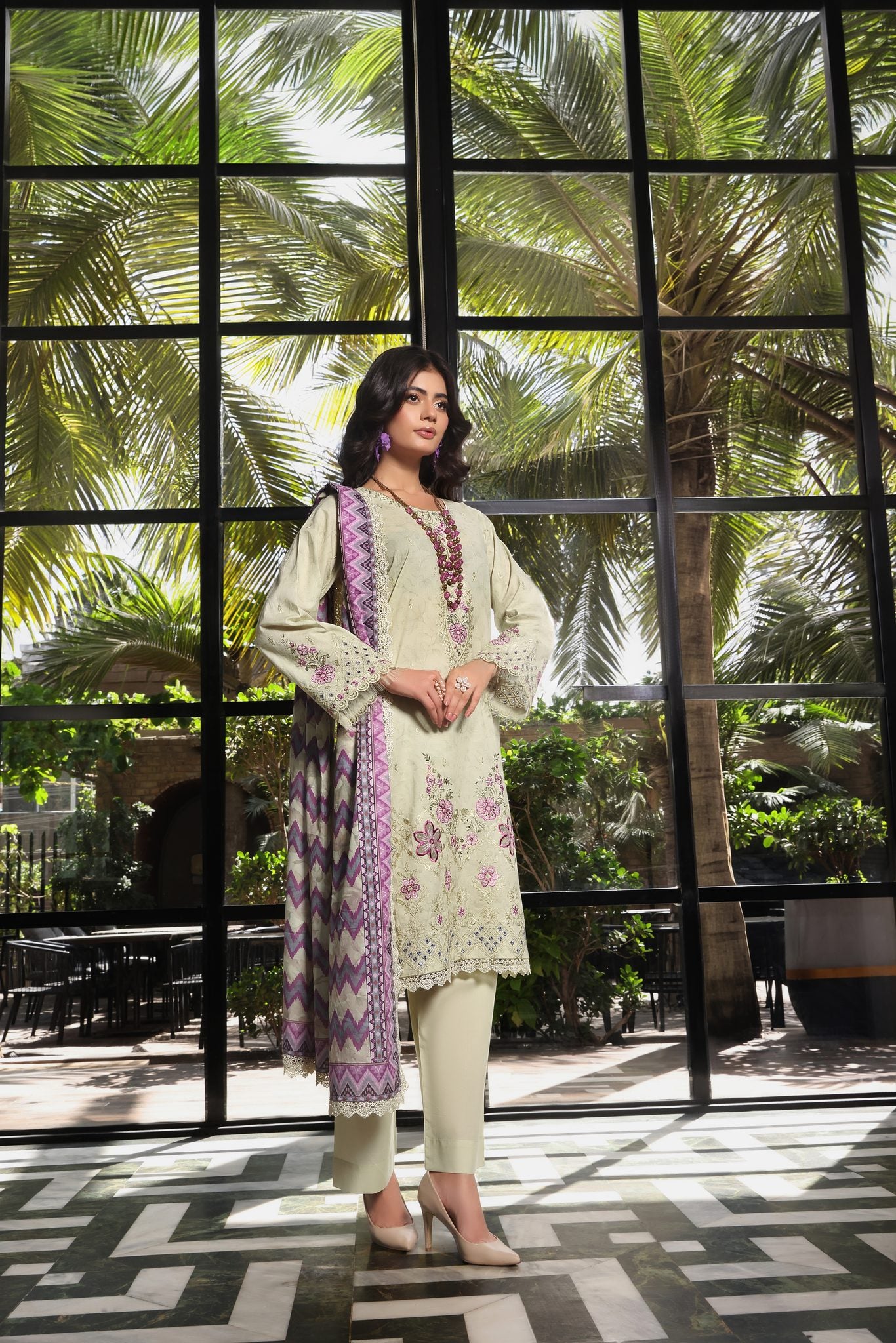 COCO - Embroidered Lawn 3 Piece