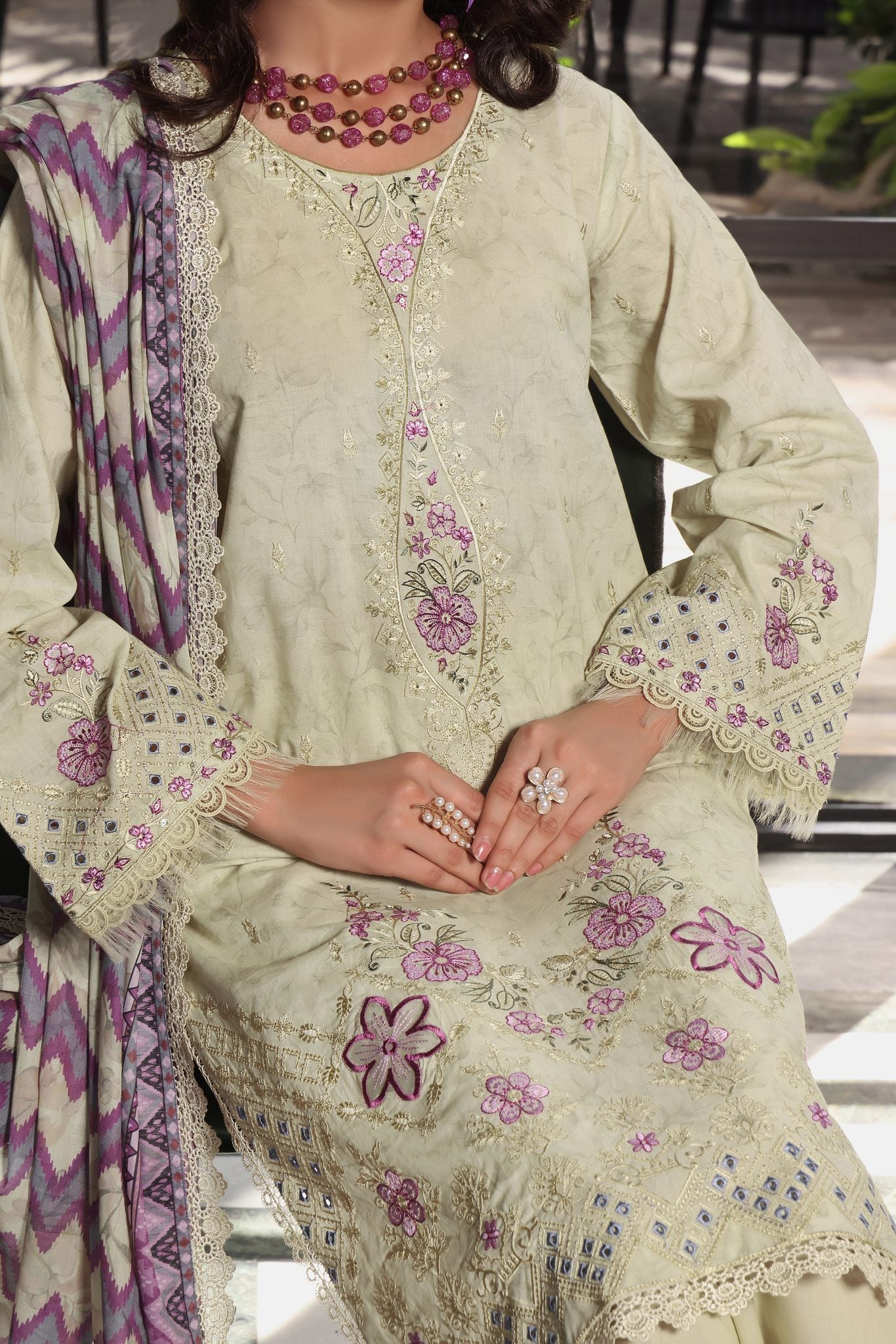 COCO - Embroidered Lawn 3 Piece