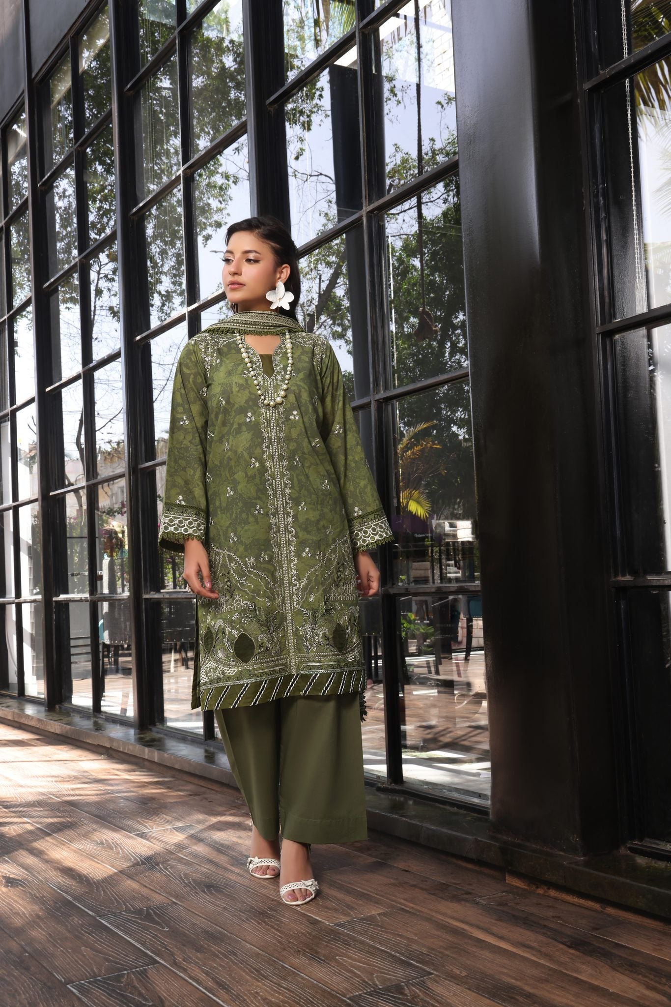 COCO - Embroidered Lawn 3 Piece