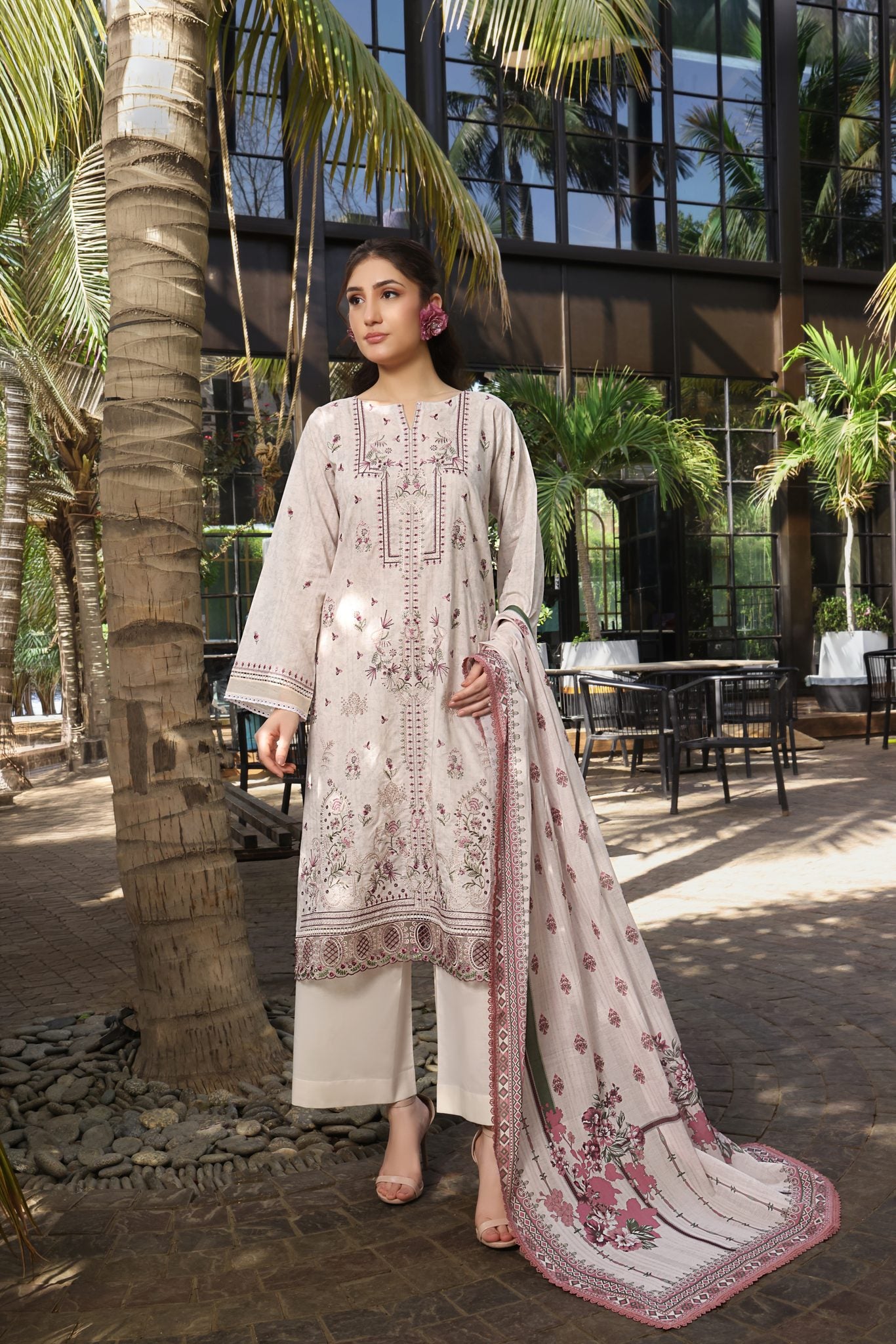 COCO - Embroidered Lawn 3 Piece