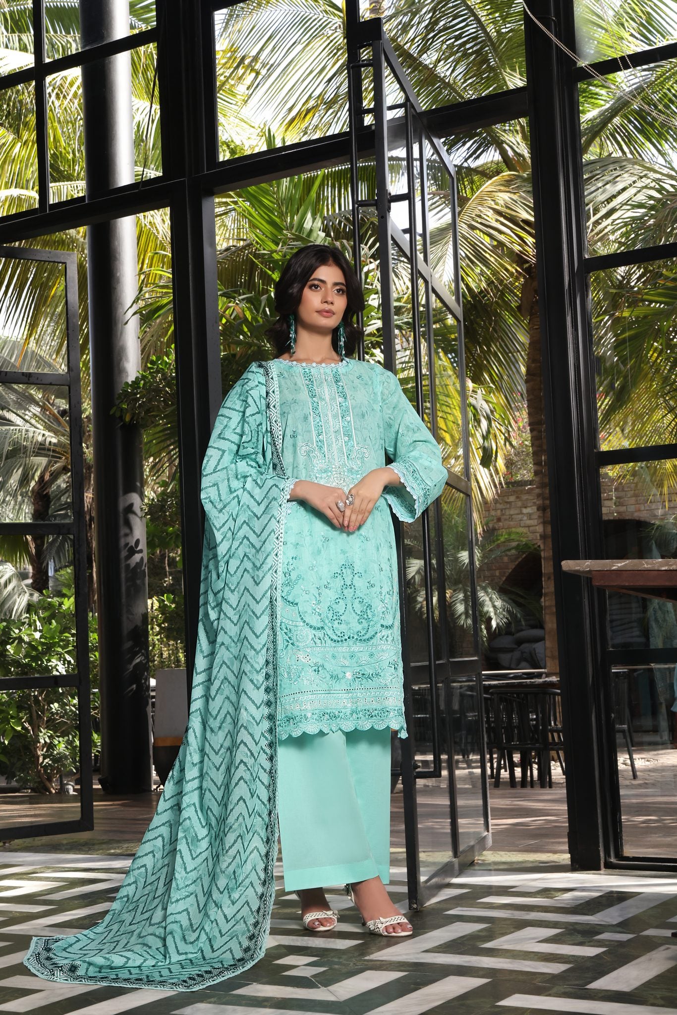 COCO - Embroidered Lawn 3 Piece