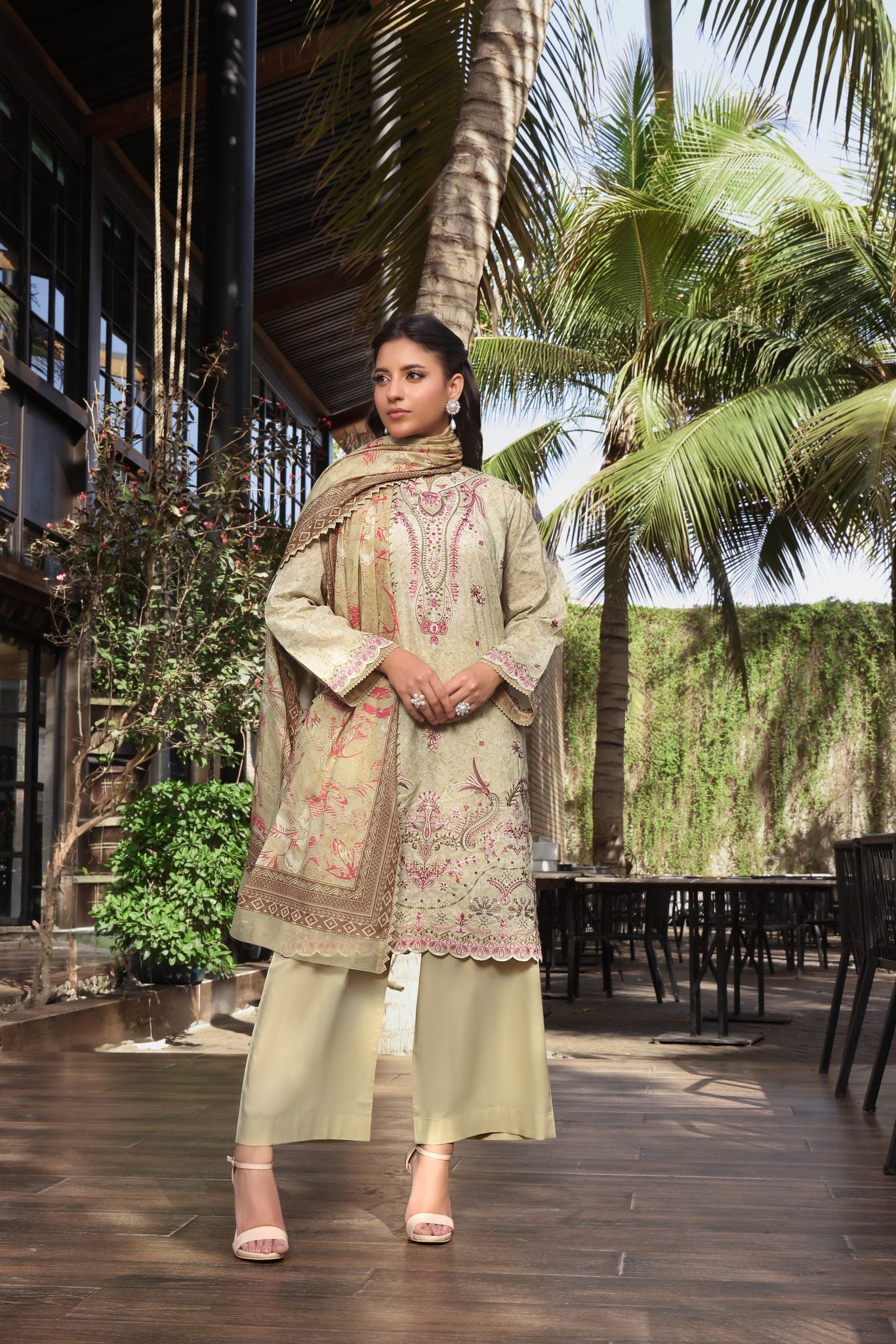 COCO - Embroidered Lawn 3 Piece