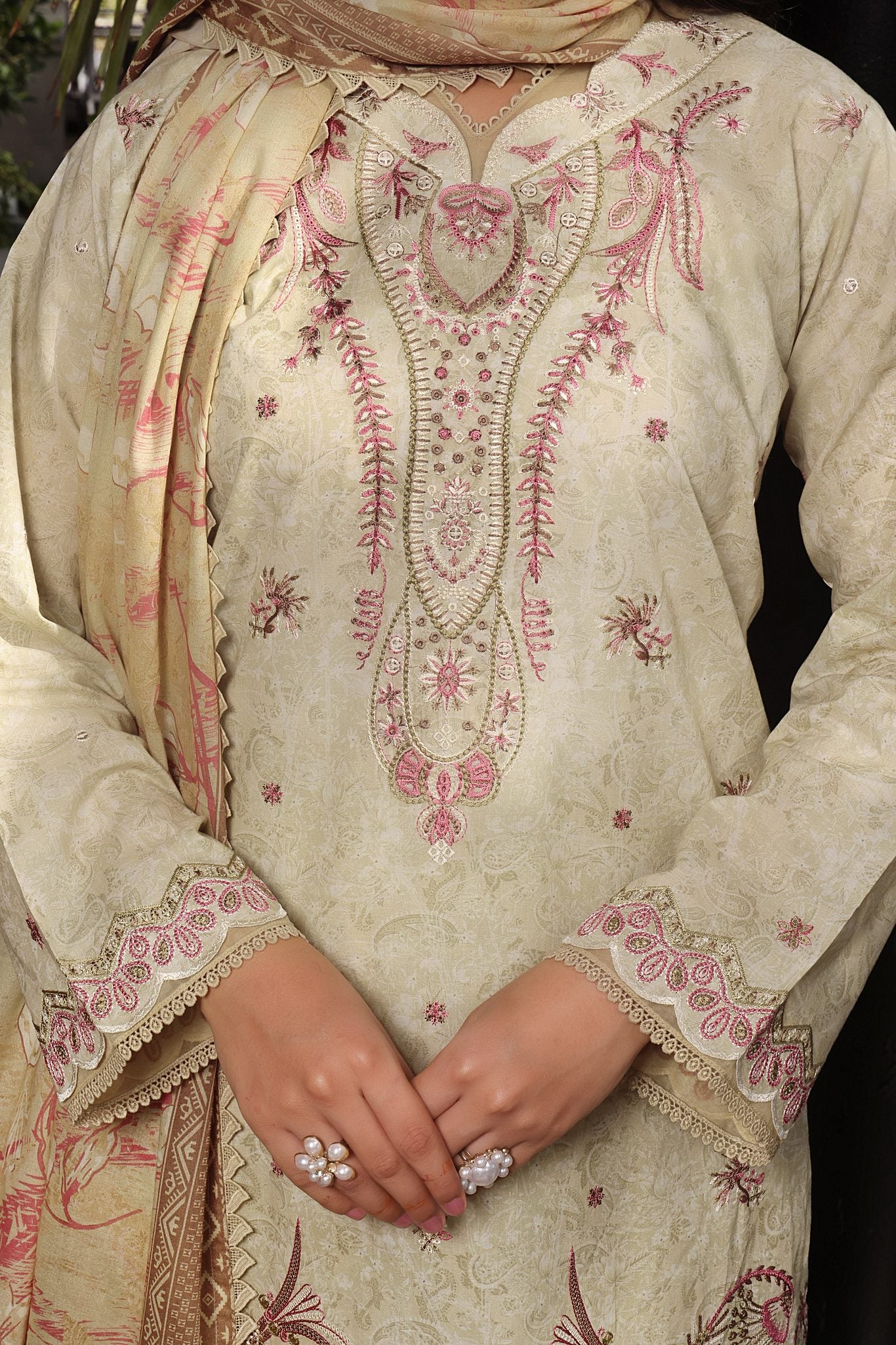 COCO - Embroidered Lawn 3 Piece
