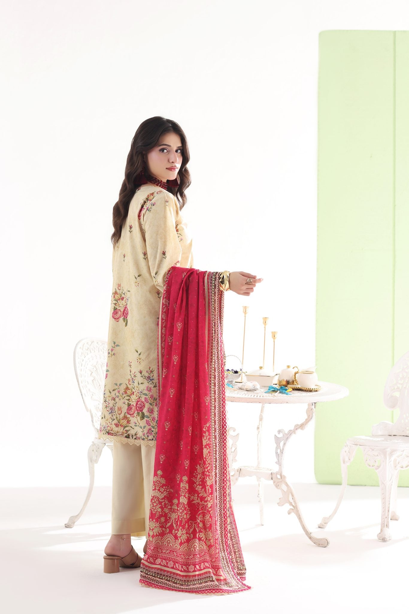 BAHAR- Embroidered Lawn 3 Piece