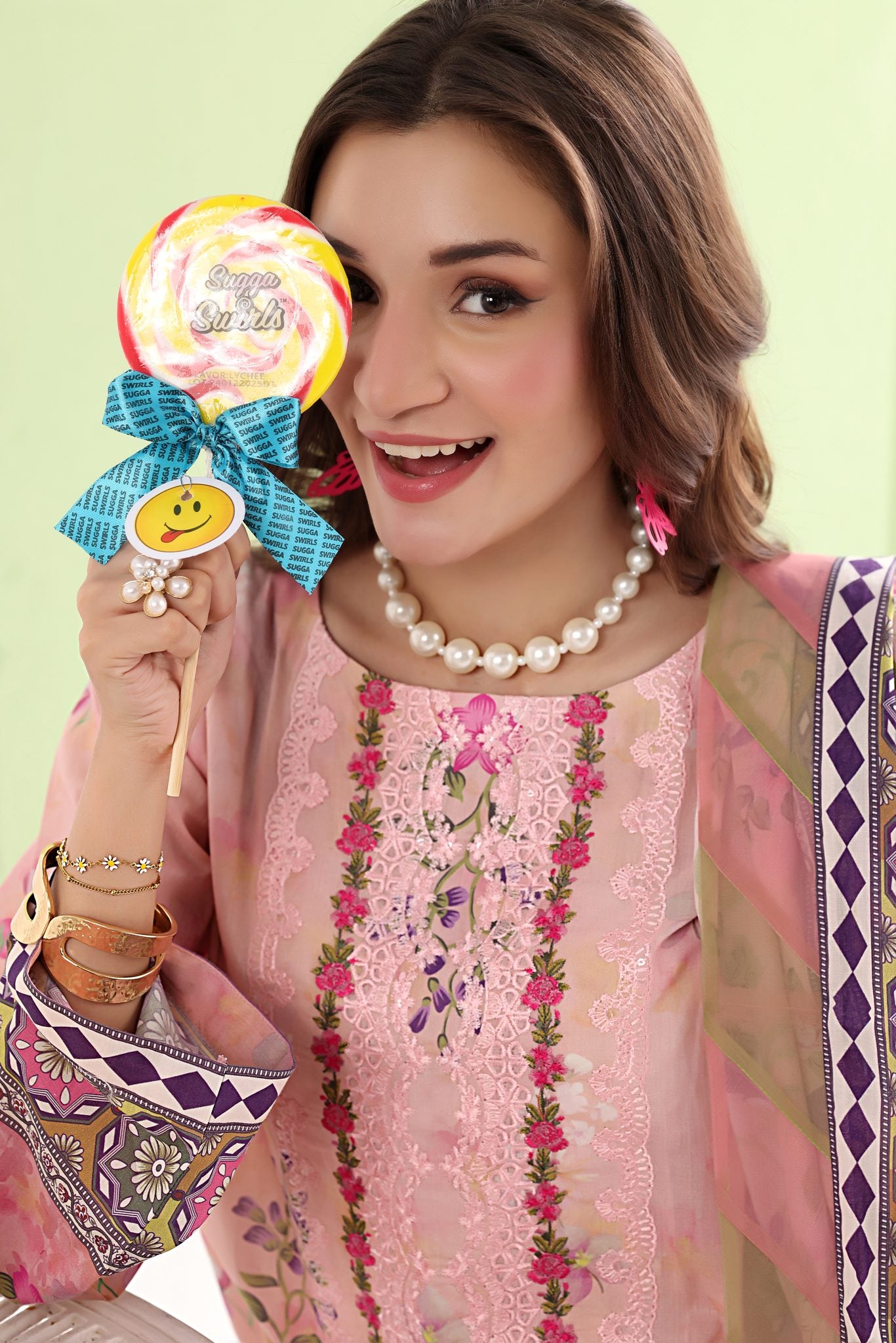 BAHAR - Embroidered Lawn 3 Piece