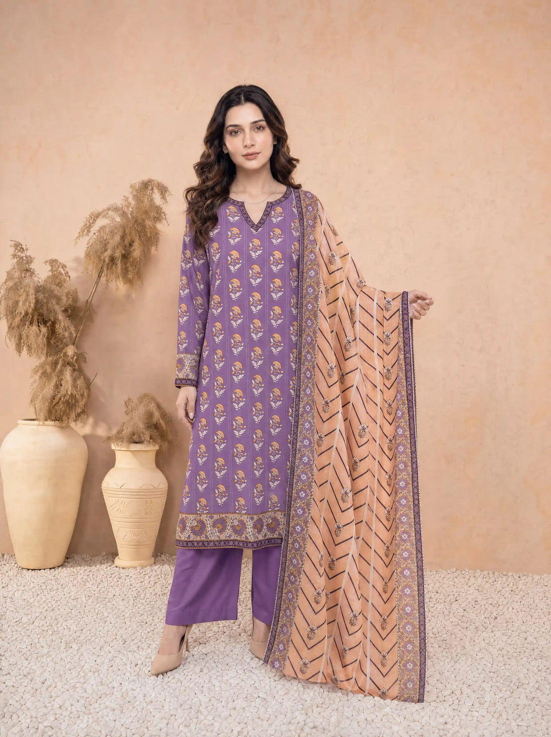 Every Day Wisteria Printed Lawn Collection – 3 Piece