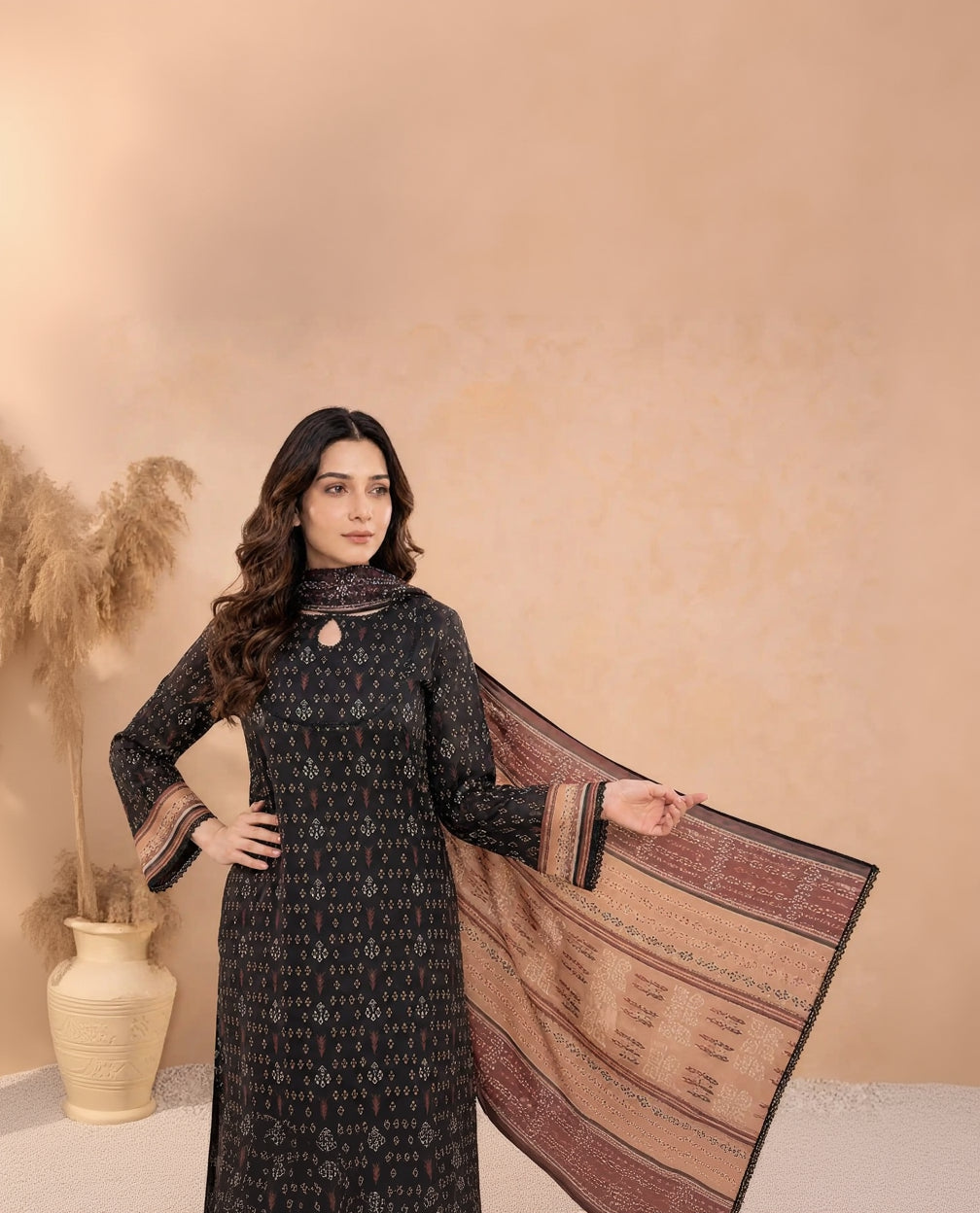 Every Day Onyx Printed Lawn Collection – 3 Piece