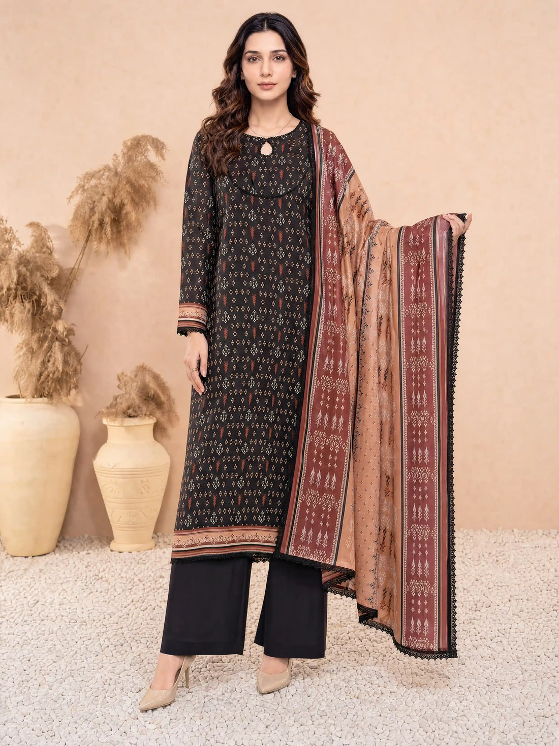 Every Day Onyx Printed Lawn Collection – 3 Piece