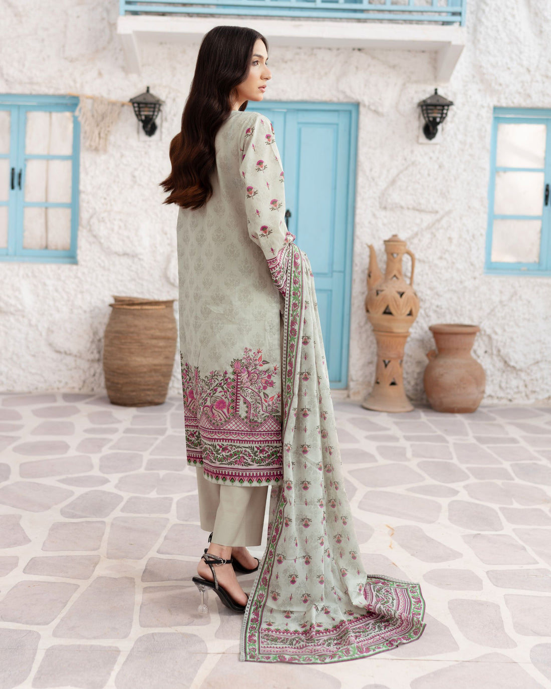 Easy Breezy Sage - Lawn 3 Piece