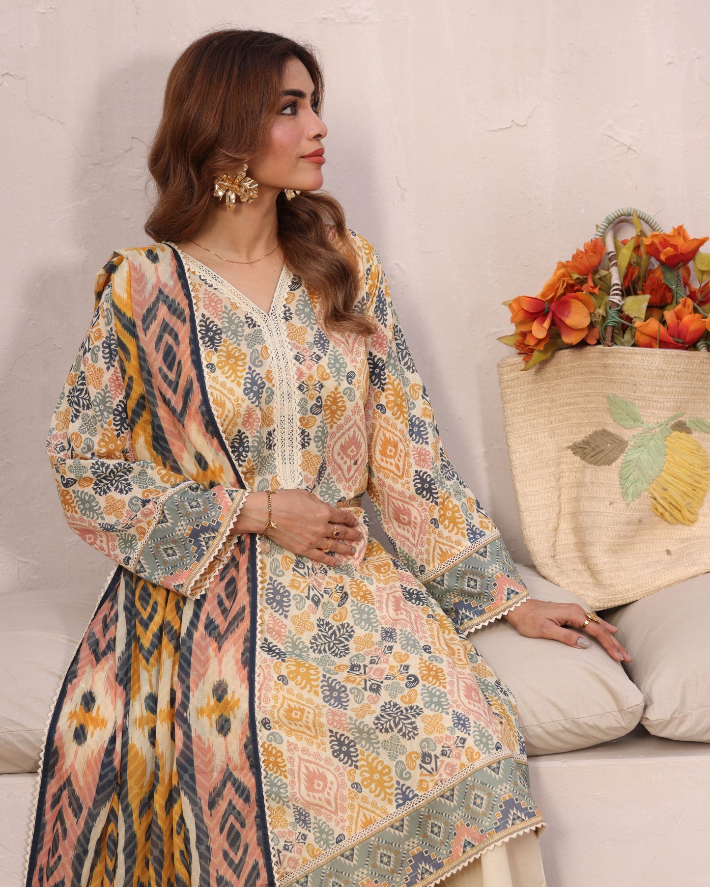 EASY BREEZY - Lawn 3 Piece