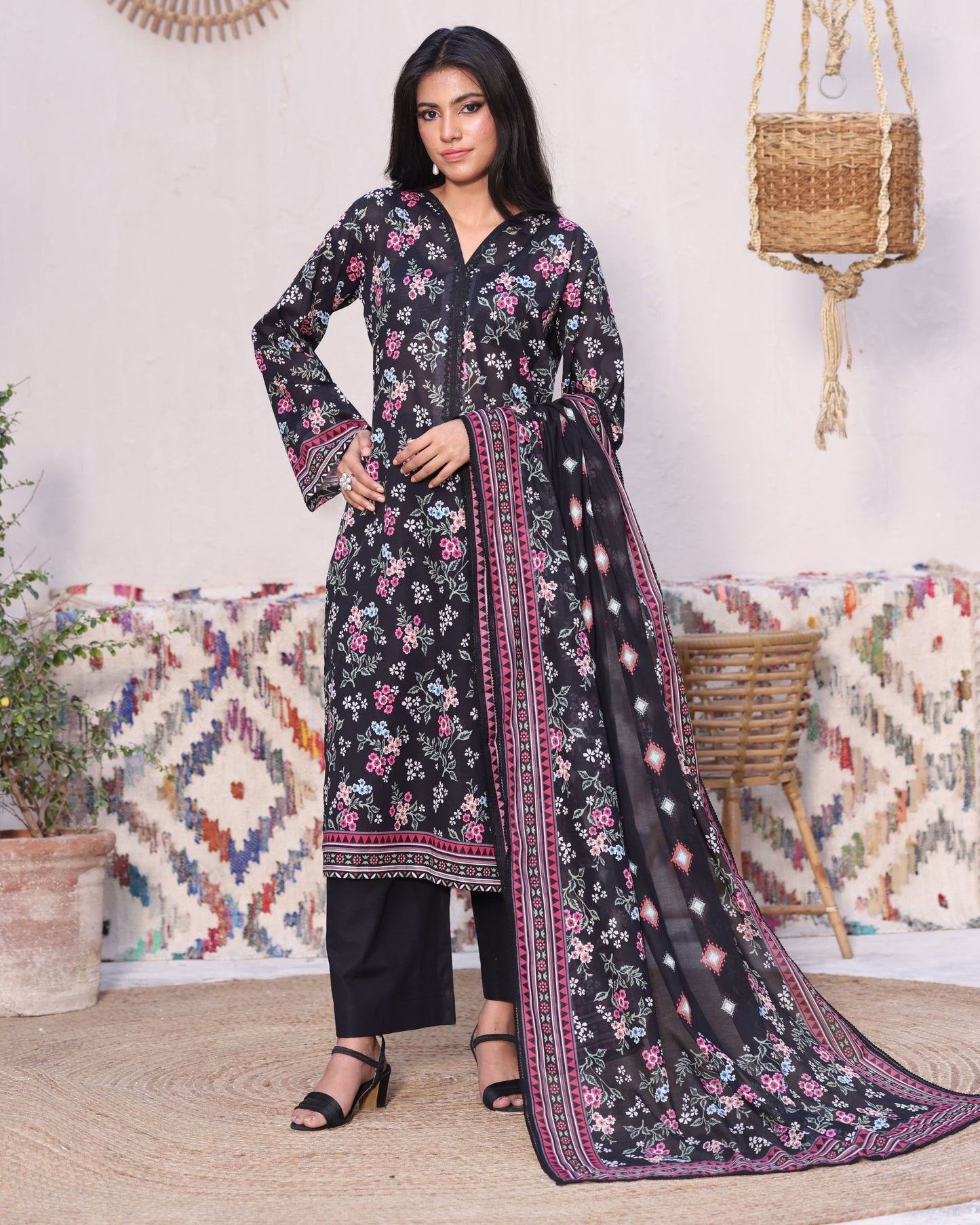 EASY BREEZY - Lawn 3 Piece